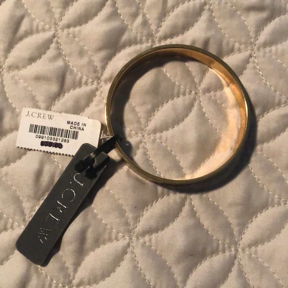 J. Crew bracelet, NWT, teal and gold - Picture 2 of 3